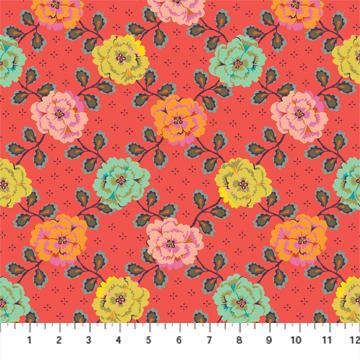 Kindred Sketches by FIGO - Floral Persimmon 90527-56