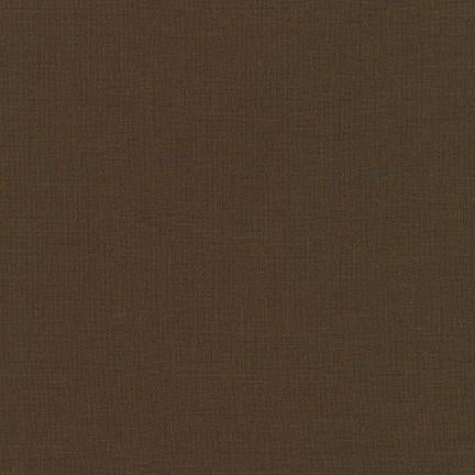 Kona Cotton Solids by Robert Kaufman - 1073 Chocolate