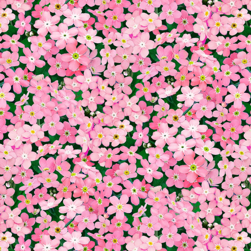 Landscape Medley by Elizabeth's Studio - Pink Forget Me Nots 542E
