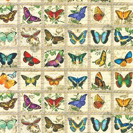 Library of Rarities by Kaufman - Vintage Butterflies 19598-200