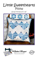 Little Sweethearts Pattern by Quilter's Bouquet - Pillow 18" x 18"