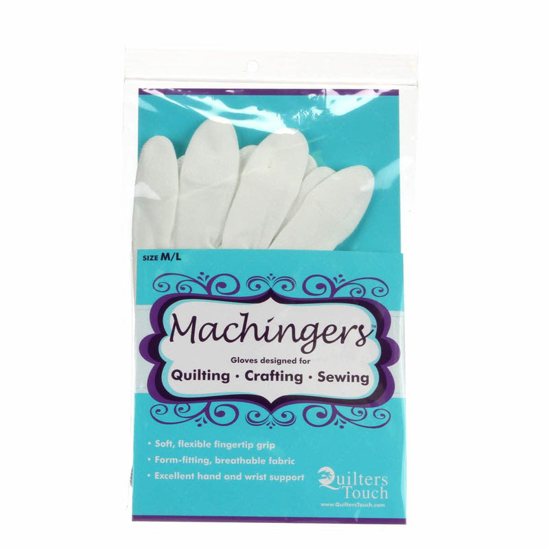 Machingers Quilting Gloves by Quilter's Touch - Medium/Large