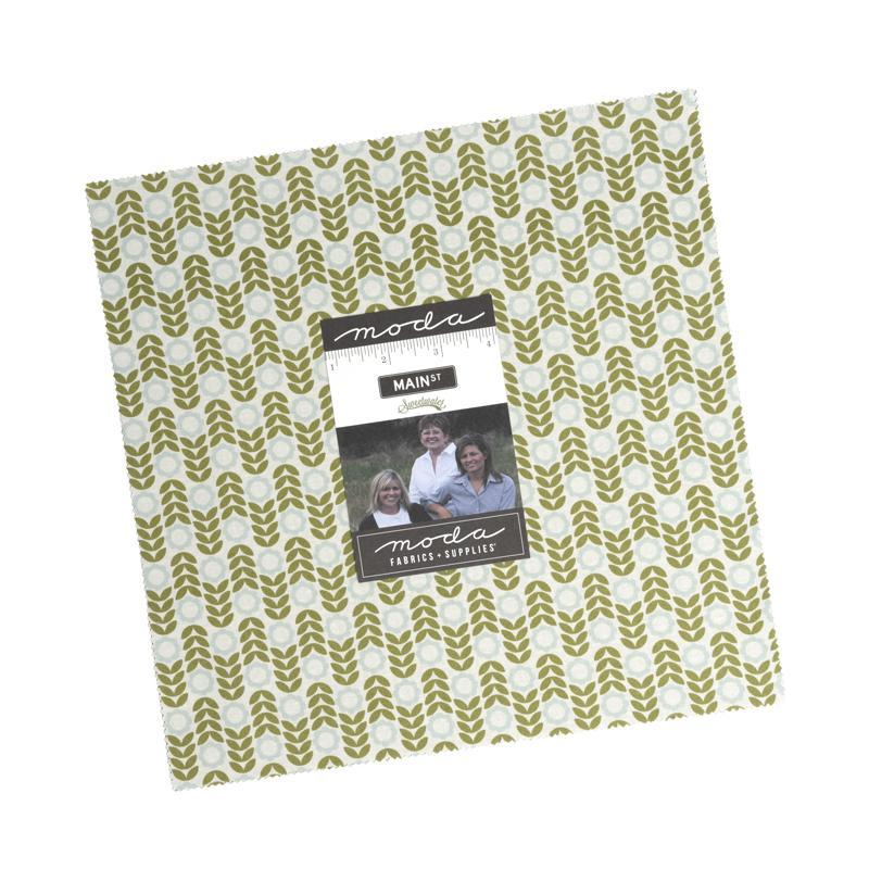 Main Street Layer Cake by Sweetwater for Moda - 10" Squares - 42pc  LC55640