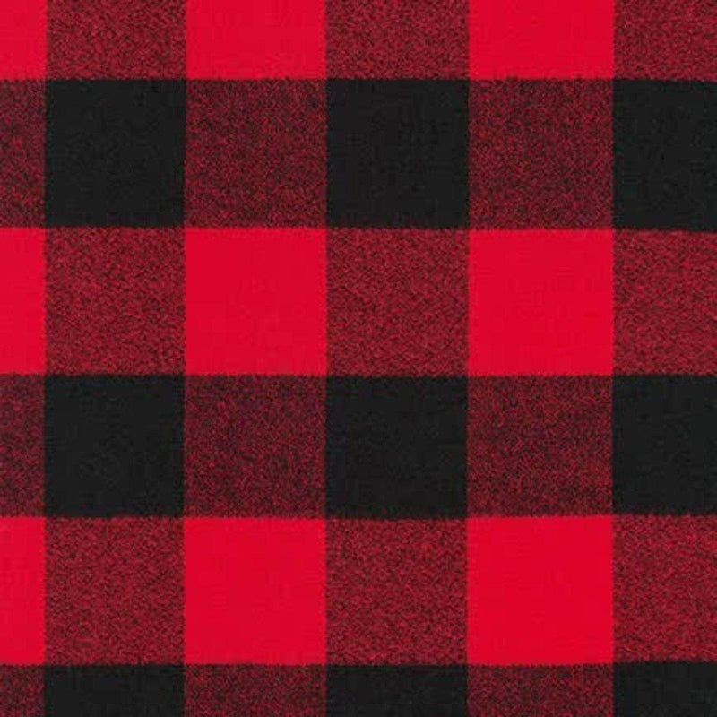 Mammoth Flannel by Robert Kaufman Fabric - 16943-3 Red