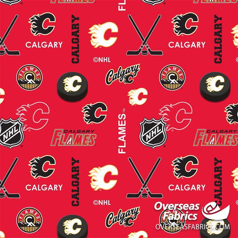 NHL Flannel - Calgary Flames - Red 173-FLA