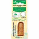 Natural Fit Leather Thimble by Clover - Large 6030CV