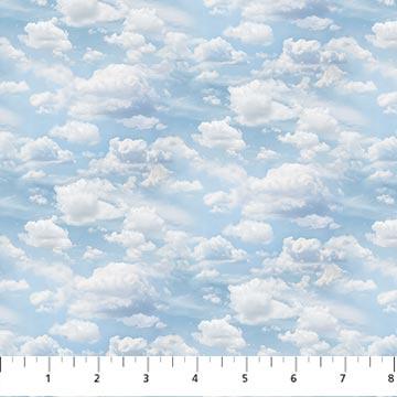 Naturescapes by Northcott - Light Blue 25490-42