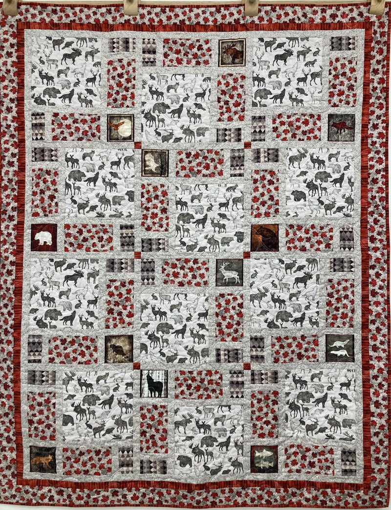 Northern Tiles Quilt  (FINISHED)- 56" x 72"