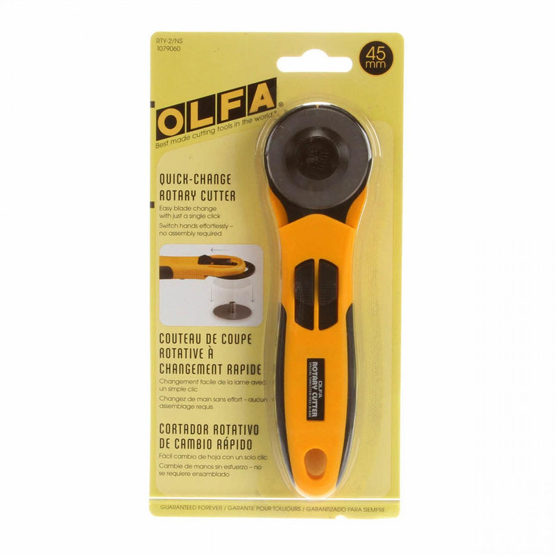 OLFA Quick Change Rotary Cutter 45mm - RTY-2/NS
