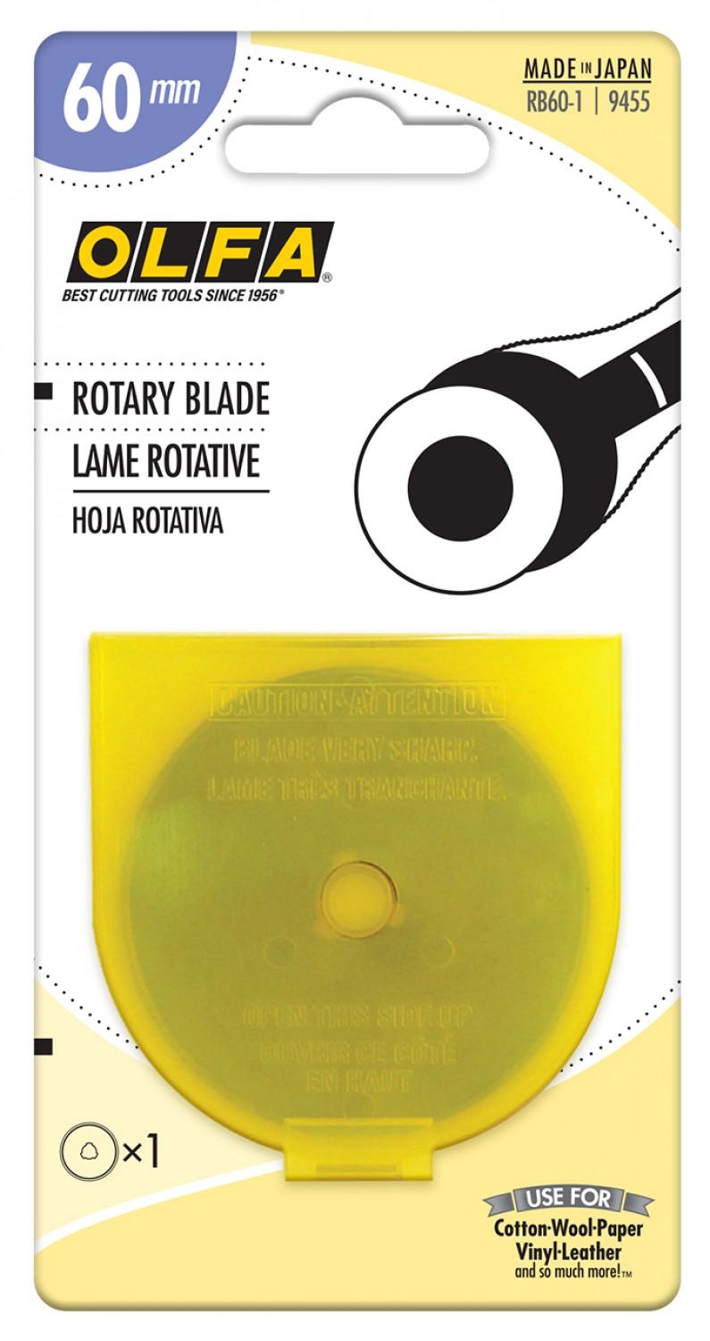 OLFA Rotary Blade 60mm 1ct - RB60-1