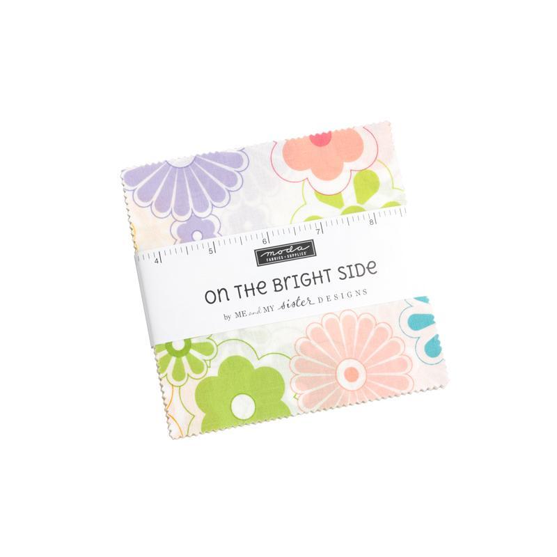 On The Bright Side Charm Pack - Me & My Sister Designs by Moda (5"x5" 42 pc) PP22460