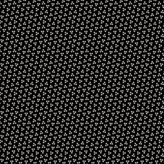 Opposite Options by Marcus Fabrics - Floret R310371 BLACK