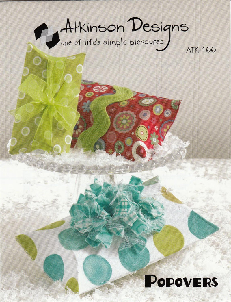 Popovers Gift Pouches Pattern - by Atkinson Designs - ATK-166