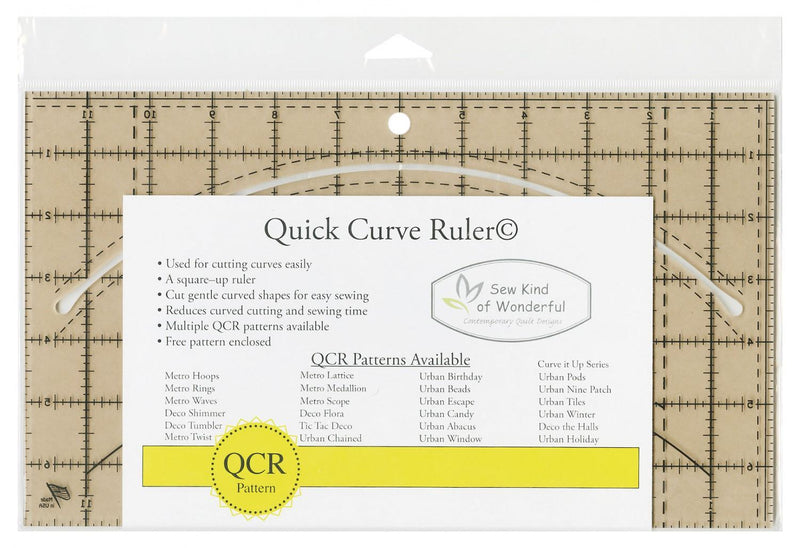 Quick Curve Ruler by Sew Kind of Wonderful - SKW100