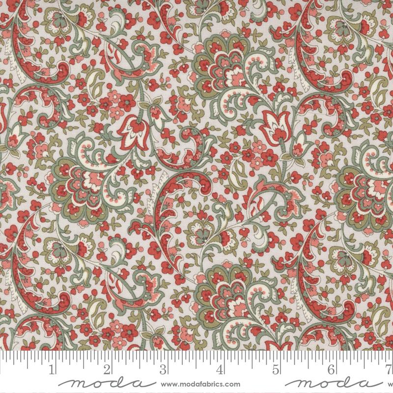 Rendezvous by 3 Sisters for Moda - Paisley Flourish Ecru 44302-12