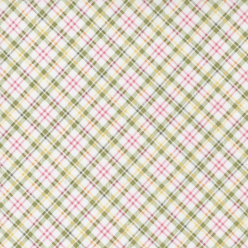 Renew by Sweetwater for Moda - Check Plaid Grass 5562-13