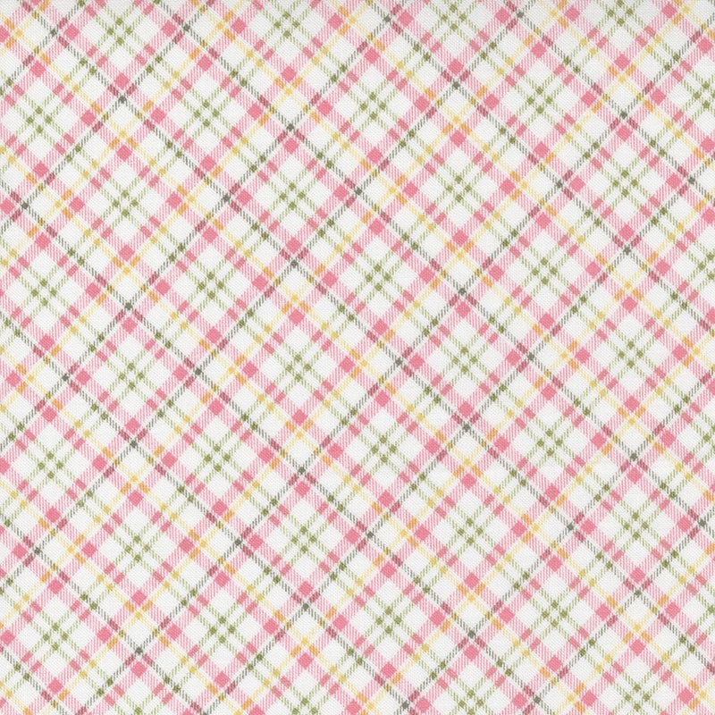 Renew by Sweetwater for Moda - Check Plaid Strawberry 5562-15