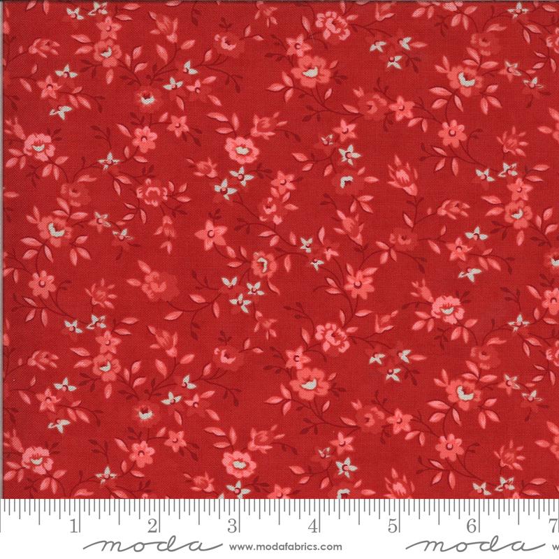 Roselyn by Minick & Simpson for Moda - Cranberry 514912-14