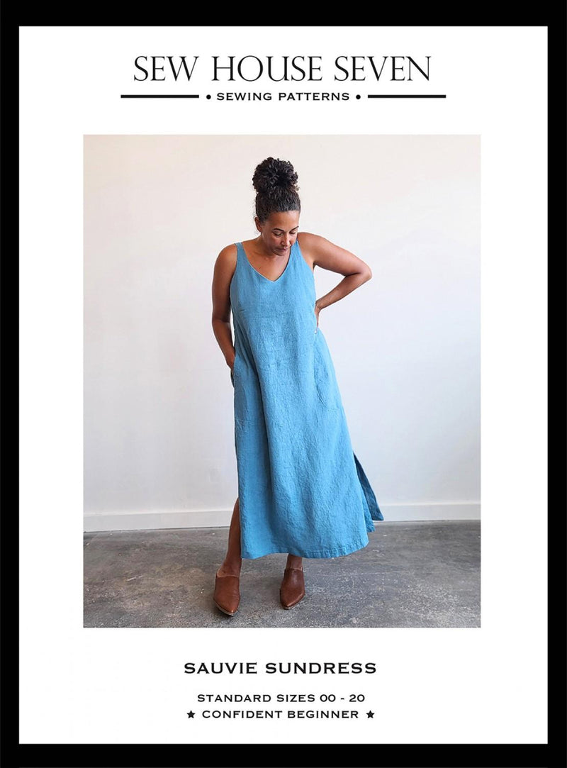 Sauvie Sundress Pattern by Sew House Seven (Size: 00-20) SHS138