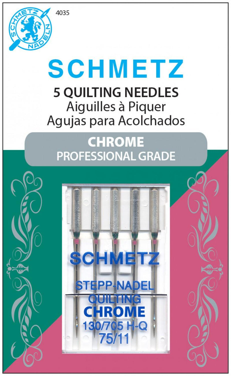 Schmetz Chrome Quilting Needles - 75/11 (5pc) 4035
