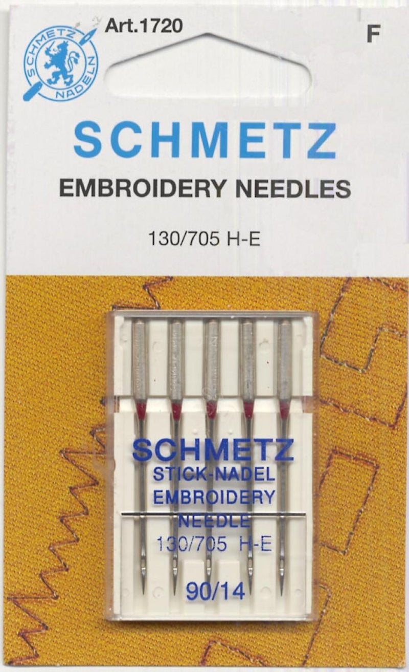 Schmetz Embroidery Needle - 90/14 (5 pc) 1720