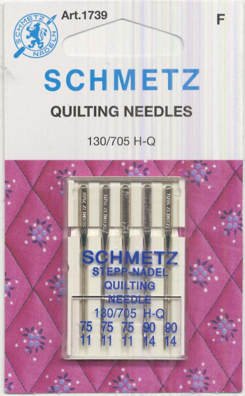 Schmetz Quilting Needles - 75/11 & 90/14 (Assorted 5pc) 1739