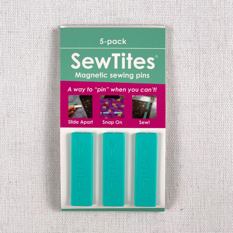 SewTites Tiles Magnetic Pins - Aqua (5 pack)