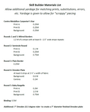 Skill Builder Class PATTERN