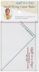 Small Flying Geese Ruler - 3 1/2" x 6 1/2"
