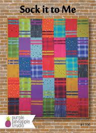 Sock it to Me Pattern by Purple Pineapple Studio - 1706