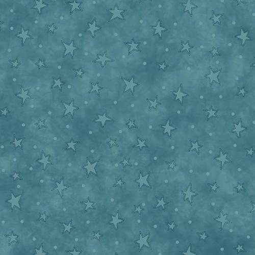 Starry Basics by Leanne Anderson for Henry Glass - Blue 8294-17