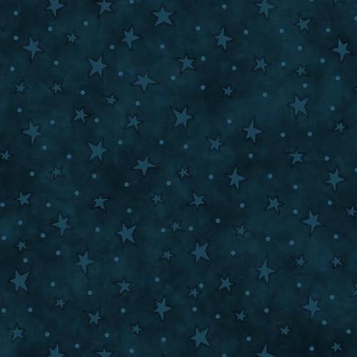 Starry Basics by Leanne Anderson for Henry Glass - Indigo 8294-77