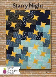 Starry Night Quilt Pattern by Purple Pineapple Studio - 1603