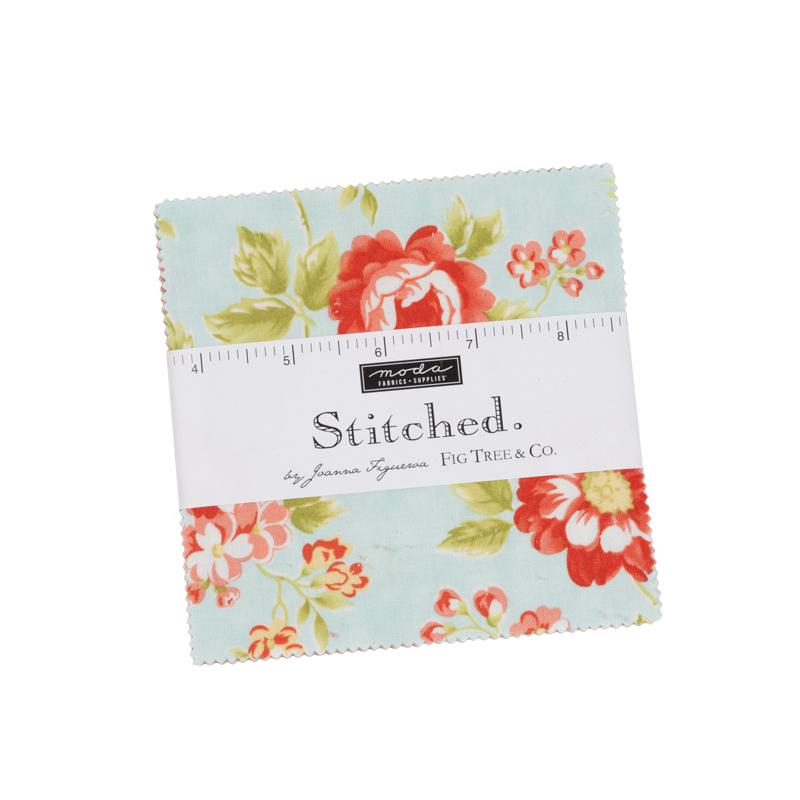 Stitched Charms by Fig Tree & Co for Moda (42 pc) - PP20430