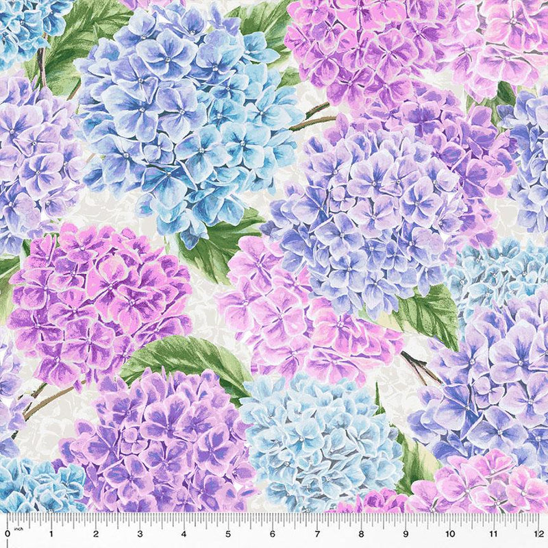 Summer Bliss 108" Wideback by Windham Fabrics - Hydrangeas in Bloom 53711W