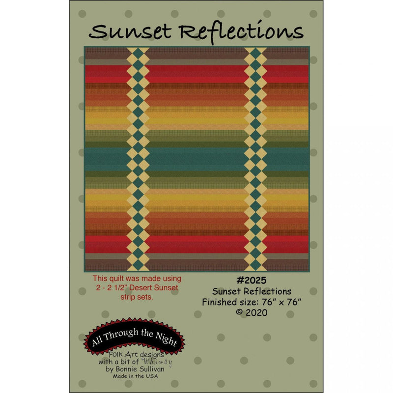 Sunset Reflections Pattern (76"x76") ATN2025