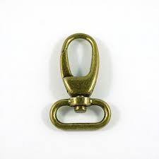 Swivel Snap Hook 1.5"- Antique Brass- Emmaline Bags