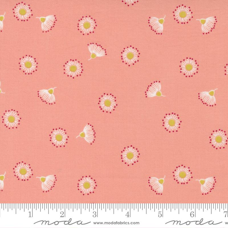 The Lookout by Moda - Floral Abstract on Peach 18211-15