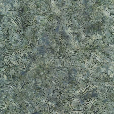 Tonga Canyon Batik by Timeless Treasures - Vintage Swirls - B7902 Lake
