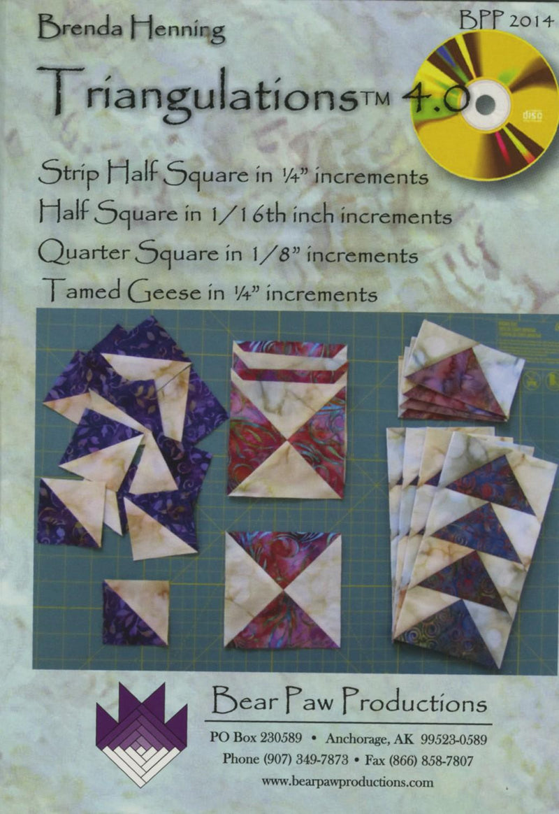 Triangulations 4.0 CD ROM by Brenda Henning - BPP2014