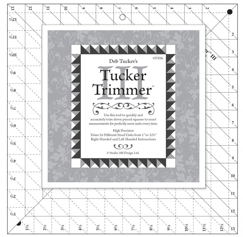 Tucker Trimmer Ruler III by Deb Tucker - DT06