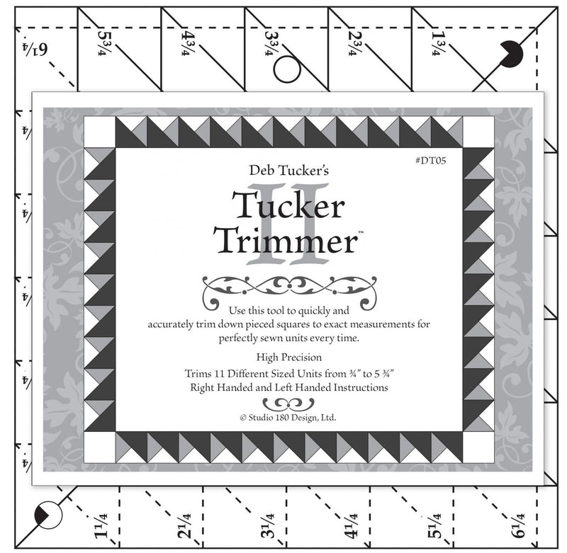 Tucker Trimmer Ruler II by Deb Tucker - DT05