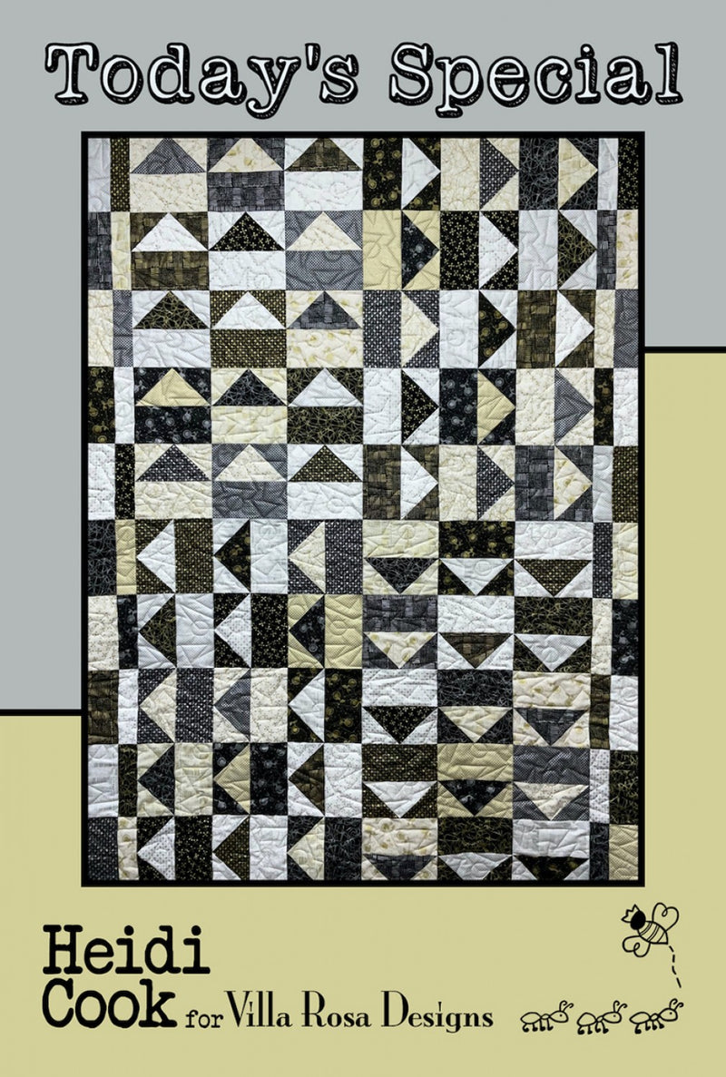 Today's Special Quilt Pattern by Villa Rosa Designs (51" x 70") VRDMC056