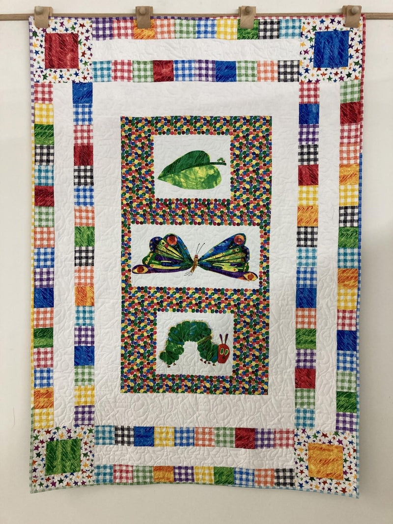 Very Hungry Caterpillar FINISHED QUILT - 48" x 69"