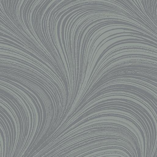 Wave Texture WIDEBACK 108" by Benartex - Slate 12966W-17