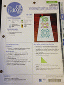 Wyoming Stars Table Runner PATTERN -  Cut Loose Press
