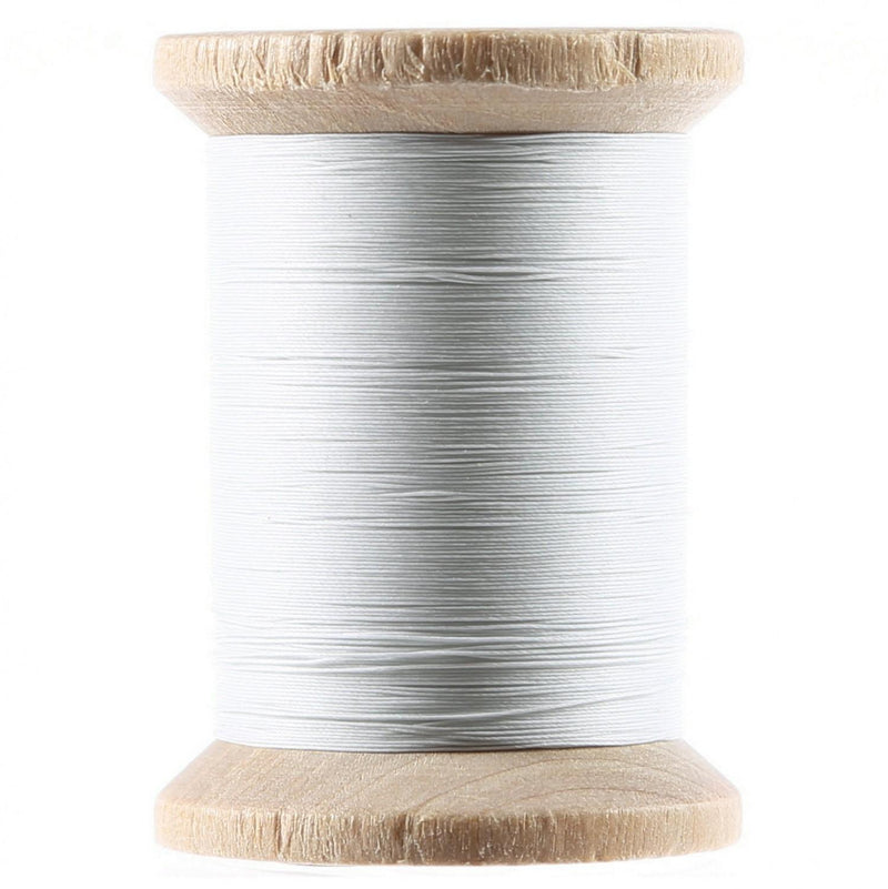 YLI Hand Quilting Thread - 500YDS - Glazed Cotton - White 211-05-WHI