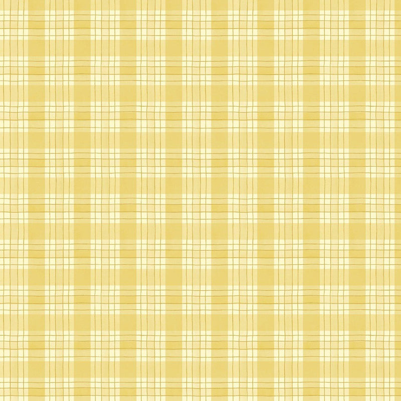 Zest For Life by Wilmington - Yellow Plaid 19159-555