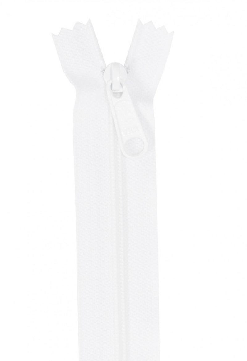 Zipper by Annie, 24in White - ZIP24-100